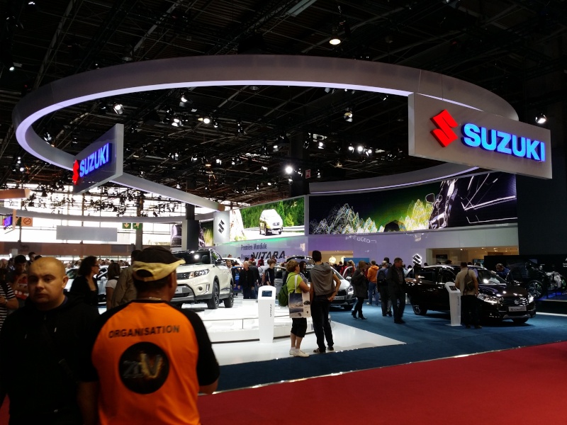 Visite stand Suzuki mondial de l'automobile 2014 20141010