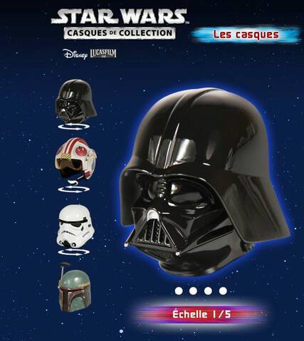 EDITIONS ALTAYA COLLECTION CASQUES CASQUE STAR WARS au choix 