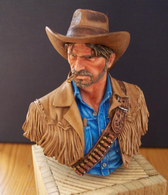 Wild West Young Miniatures Büste in 1/10 Fertig56