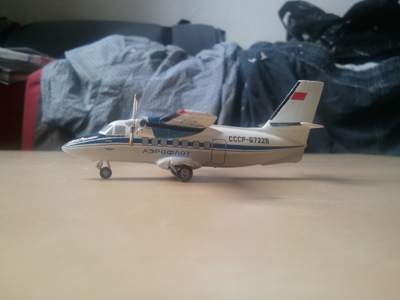 Let  410 Turbolet Aéroflot au 1/144 20140614