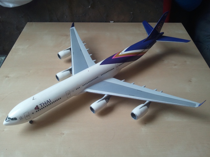 Airbus A340-541 Thai Airways International Revell/Braz Models 1/144 - Page 2 20141010