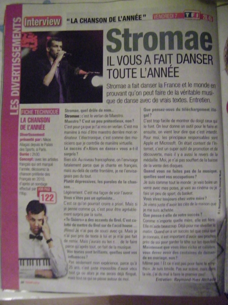 27/12/10 Stromae dans  le magazine "Télé Poche"  118_1310