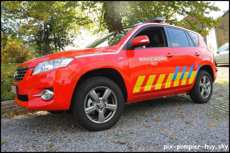 Nouveau véhicule officier des pompiers de Huy 0311