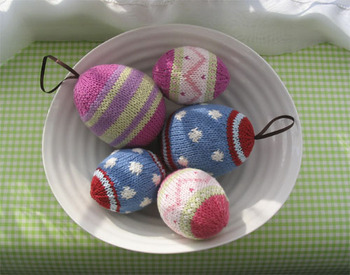 Anleitung für gestrickte Ostereier Easter10