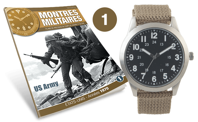 Eaglemoss lance sa collection Montres Militaires. Issue-10