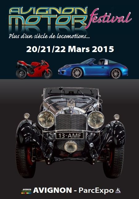 Avignon Motor Festival 20/21/22 Mars 2015 Affich11