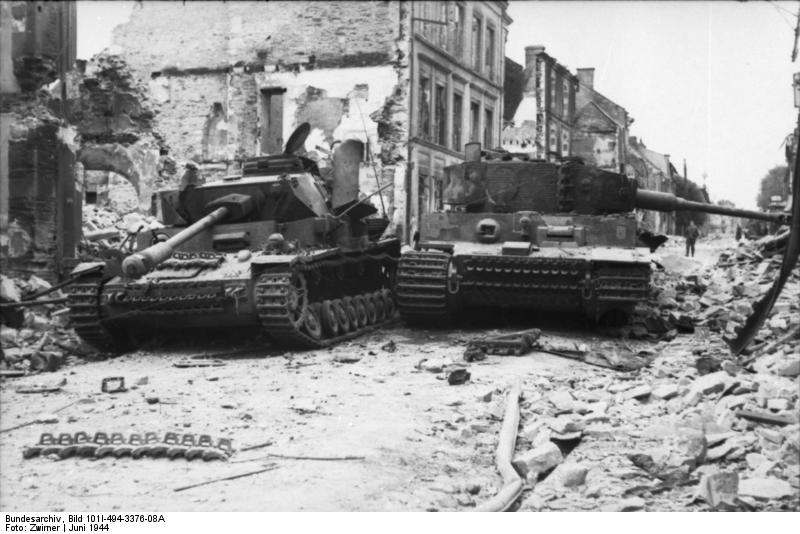 Tiger I late Normandie 1944 Bundes10