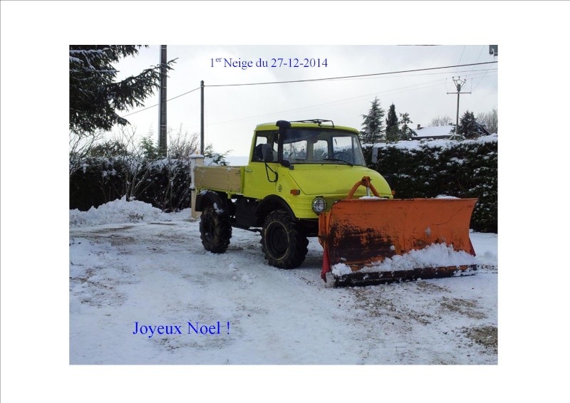 Unimog 421.141 de Manu Haute Savoie - Page 3 Neige10