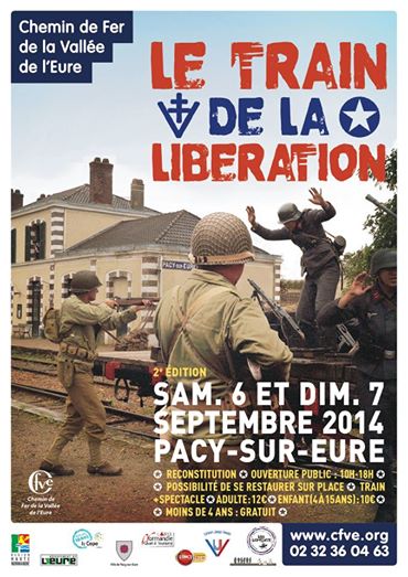 Train de la libération Pacy sur Eure 6/7 Septembre 2014 10370910