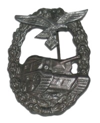 Médaille luft panzer/luftwaffe panzerabzeichen Rgrm3410