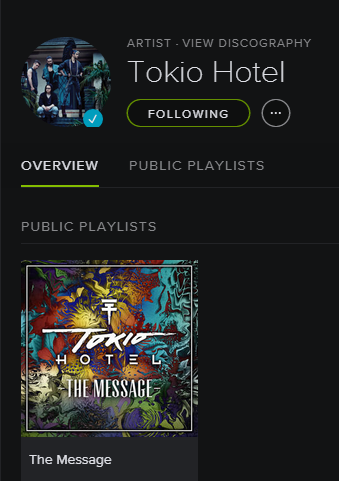 Spotify - Tokio Hotel is verified  Kids_m12