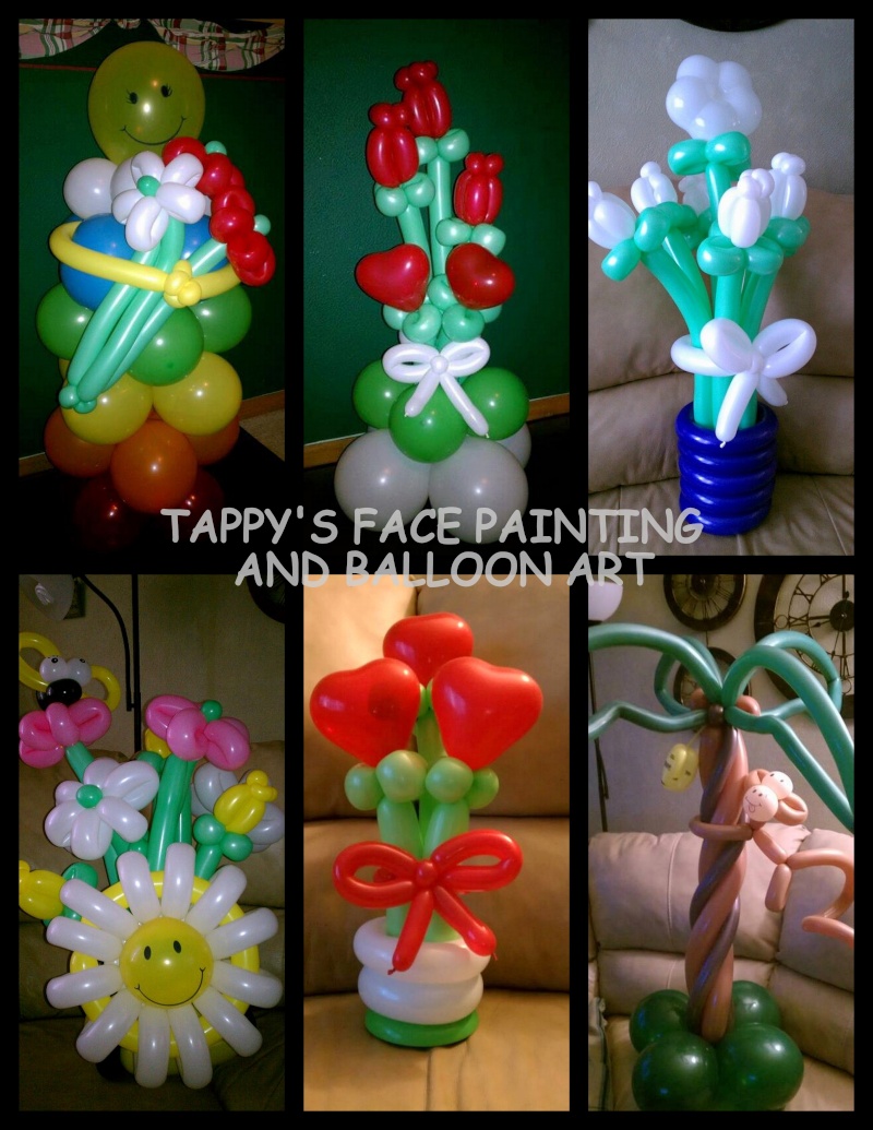 My first 2 and 3 balloon designs... Balloo13