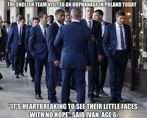 How will England lose the World Cup this year? Foto10