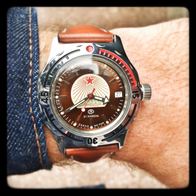 Vostok Amphibia Rising sun  First Watch Forum Montres Russes  Img_1710