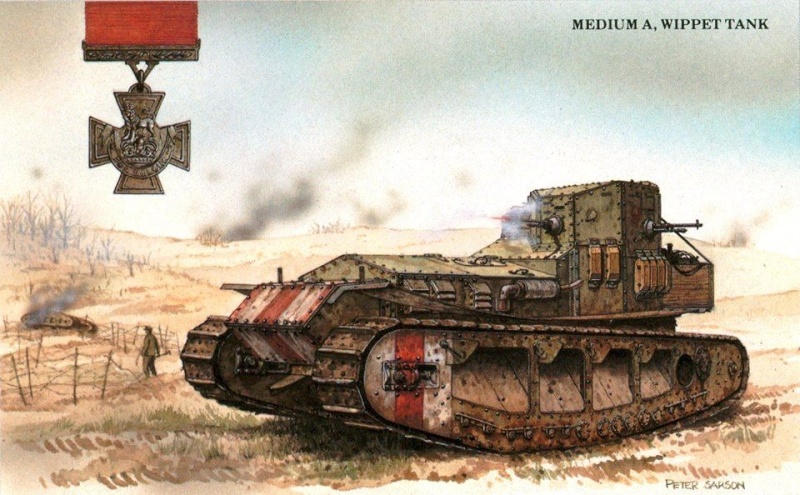 Emhar 1/35 Medium tank Whippet Art_vi10