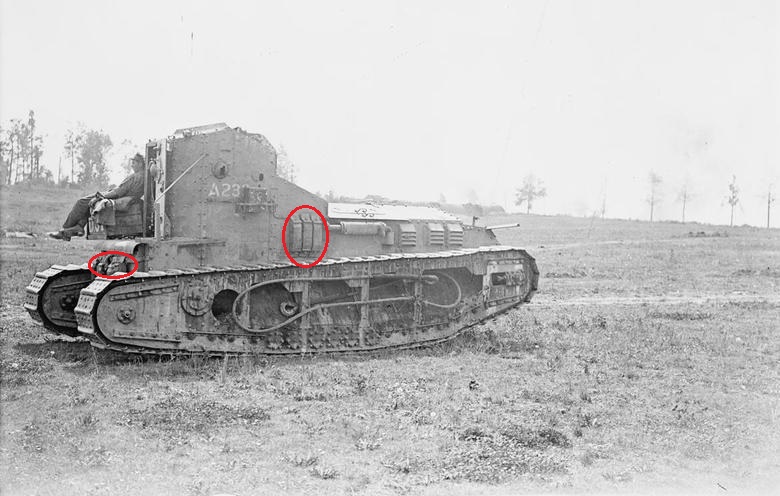 Emhar 1/35 Medium tank Whippet Groose10