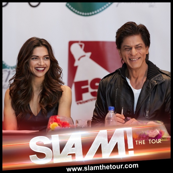 SRK, Deepika se préparent pour SLAM! LE TOUR Bx5jaj10