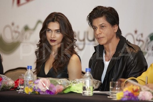 SRK, Deepika se préparent pour SLAM! LE TOUR Rocksd77