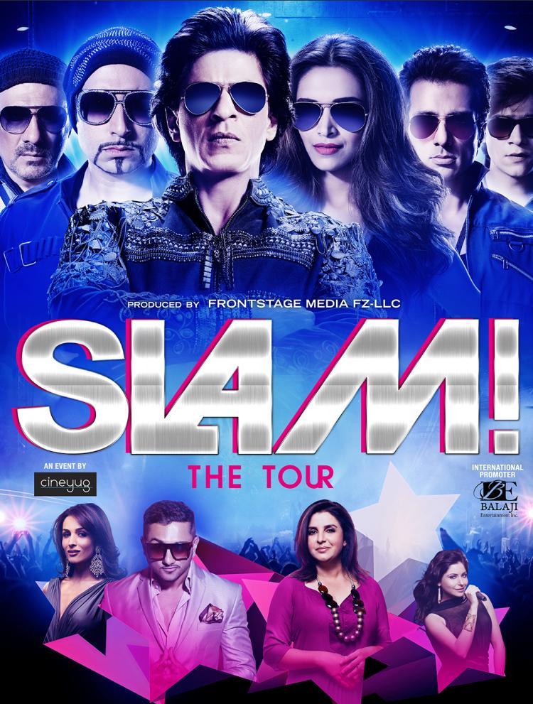 SRK, Deepika se préparent pour SLAM! LE TOUR Slamth11