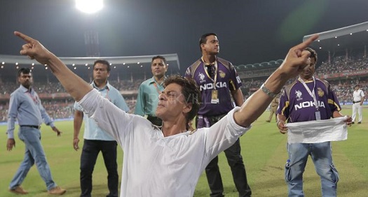 KKR entre IPL finale: SRK célèbre  avec Mamata Di Srk_1110