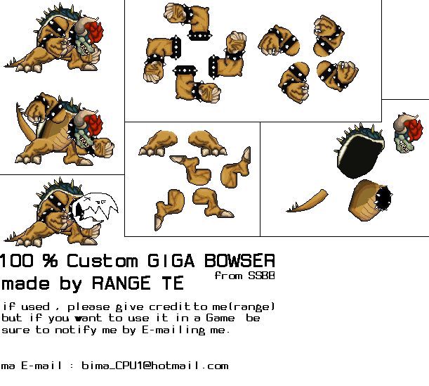Character  Development: Bowser Gigaaa10