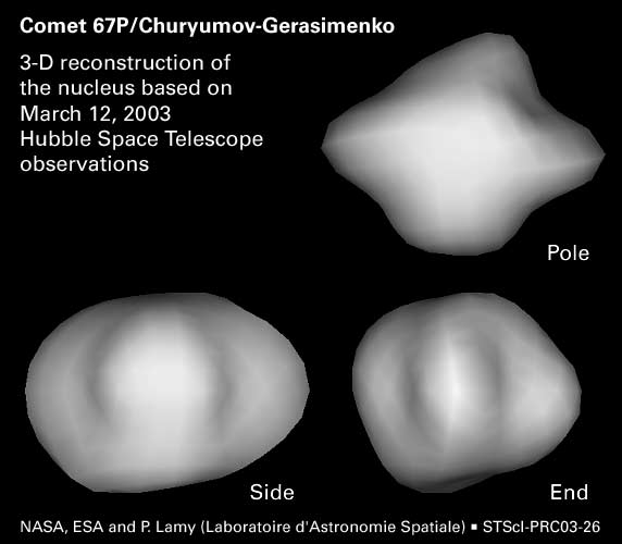 Rosetta : Mission autour de la comète 67P/Churyumov-Gerasimenko - Page 3 67pnuc11
