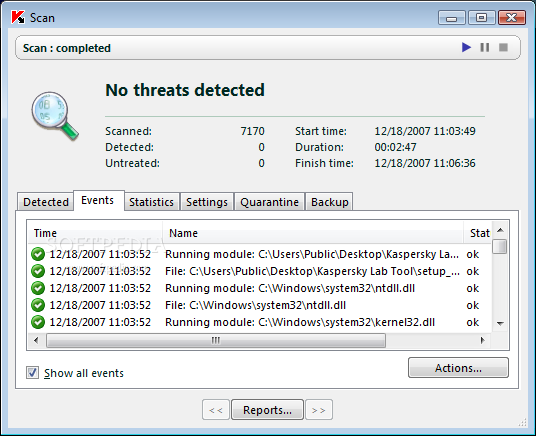 تحميل برنامج الحماية Kaspersky Virus Removal Tool 11 مجانا Kasper11