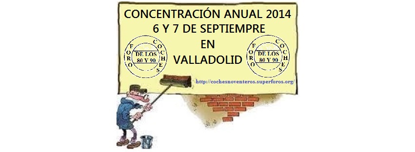 6 y 7 de Septiembre . Concentración anual del foro en Valladolid . 10389710