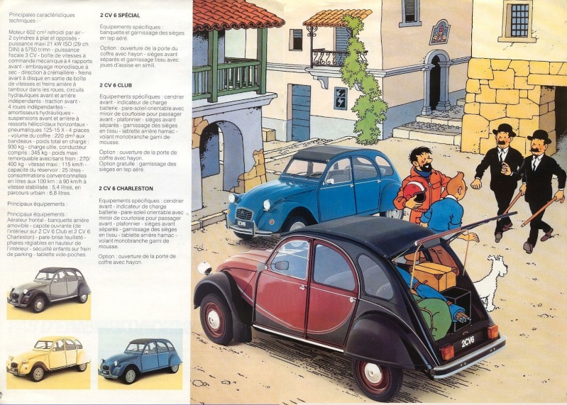 Tintín y sus Citroën . Tintin11