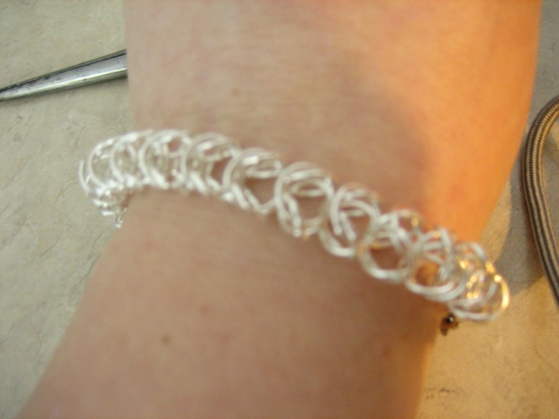 Yay! First Chainmail Bracelet! Img_3012