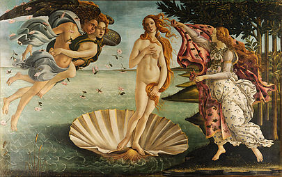 El nacimiento de Venus (Botticelli) 405px-10