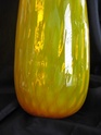 Italian or possibly American large blown deep yellow vase Seg_ca16