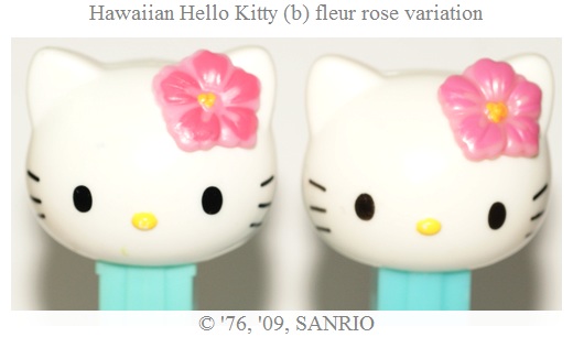 Hawaiian Hello Kitty (b) pied bleu Variat10