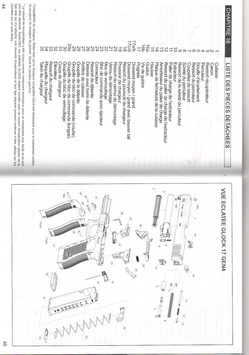 Mon GLOCK II MOD 19 démonté entiérement Img00710