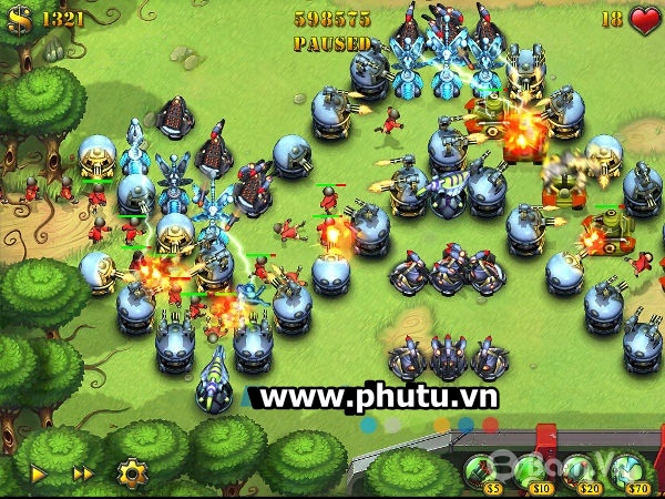 Game Fieldrunners - Tower Defence hấp dẫn 193