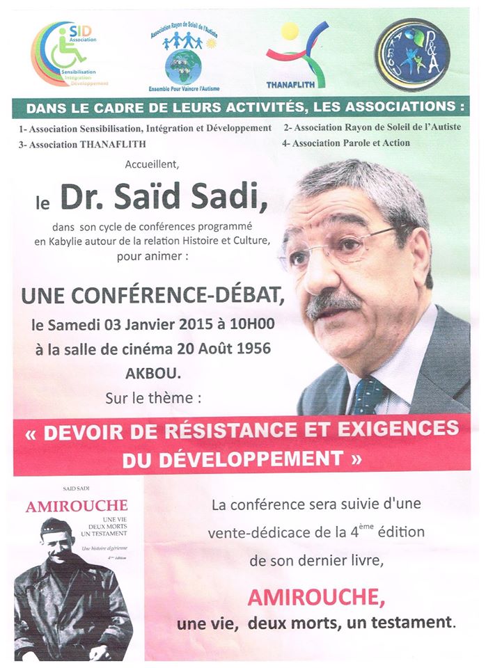 Said Sadi à Akbou le Samdi 03 janvier 2015 Said10