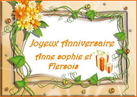 Aujourd Hui Deux Anniversaires