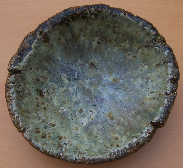 Studio Pottery - Glaze test marks W_glaz10