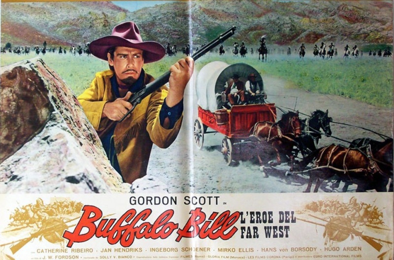 L'attaque de Fort Adams  / Buffalo Bill, le héros du Far-West. 1963 . Mario Costa . Buffal11
