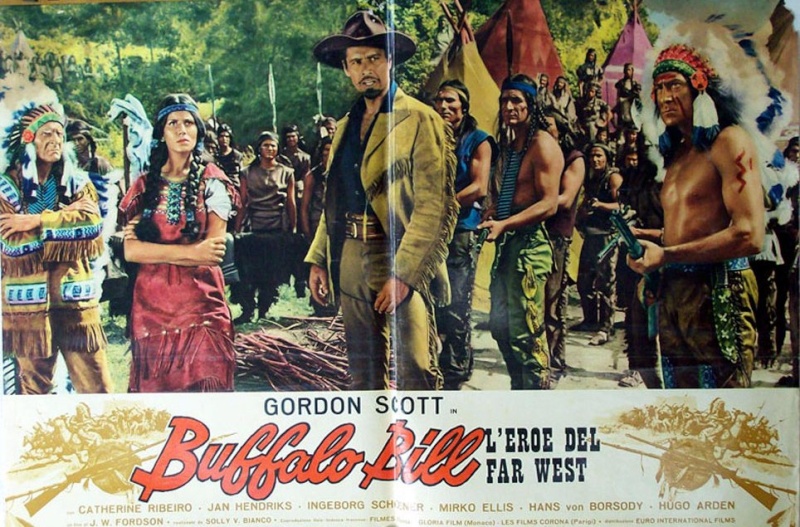 L'attaque de Fort Adams  / Buffalo Bill, le héros du Far-West. 1963 . Mario Costa . Buffal12