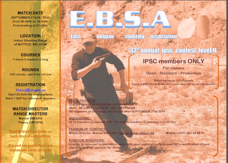 Match IPSC / EBSA à Battice 05-09-11
