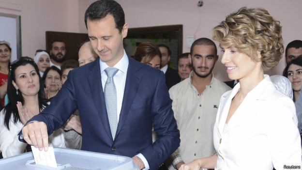 Башар Асад выиграл президентские выборы в Сирии 14060411