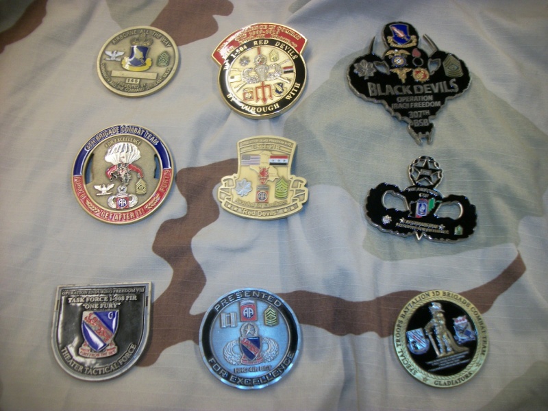 Myzone's thread of challenge coins - OEF OIF -  100_7313