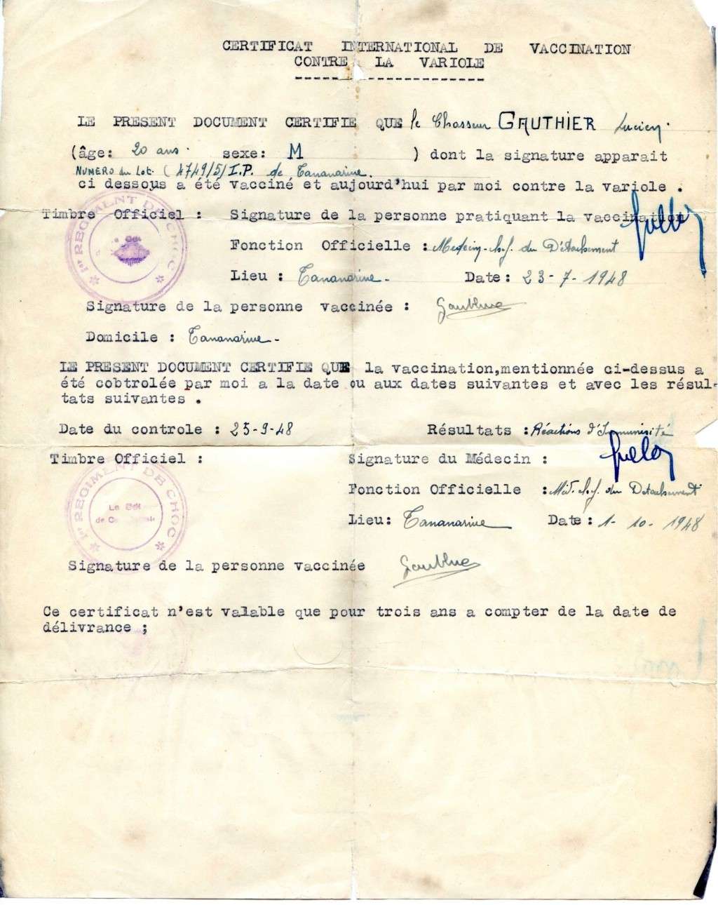 Recherche des information sur les Chocs à Madagascar entre 1947 et 1948 Certif11