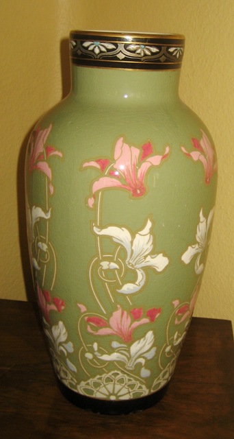 vase Kéramis art nouveau  268 De_tou17