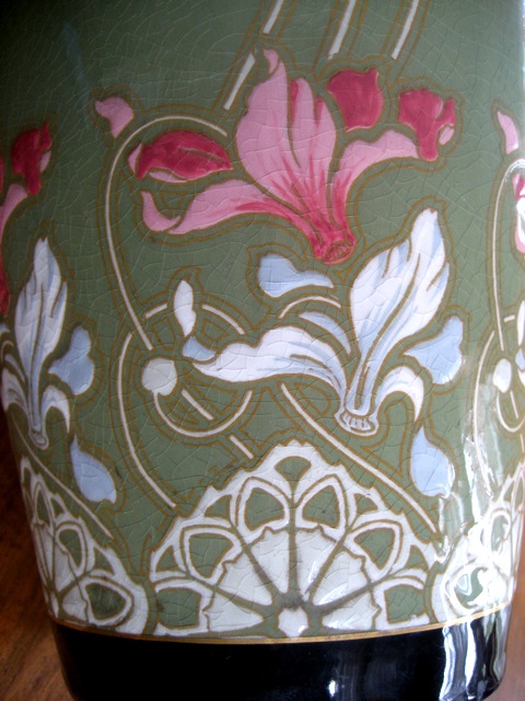 vase Kéramis art nouveau  268 De_tou19