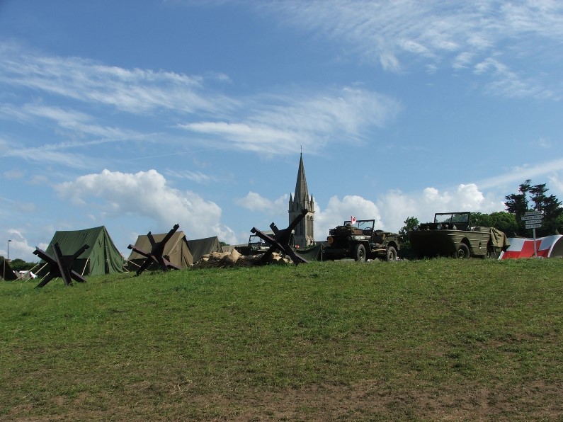 7 Juin 2014 : Visite du Camp U.S. à Vierville-sur-Mer en Normandie. Dscf1741