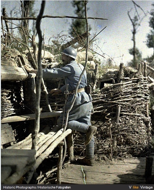 Photos en couleurs de la Grande guerre. Ggc510