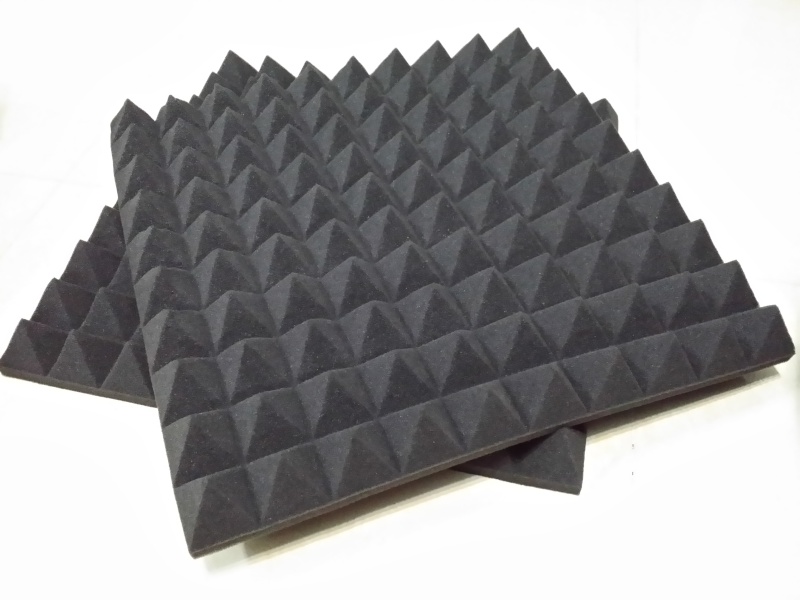 Acoustic Foam Pyramid Panel 425mm x 425mm x 45mm 20140810