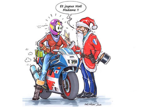 Joyeux Noël . . . . . Motard10